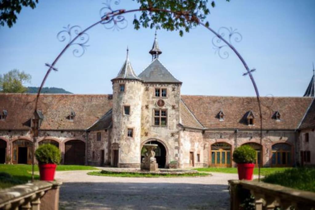 Le Patio Du Chateau De Thanvillé Exteriér fotografie